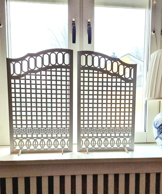 Sichtschutz Holz - Modell 8