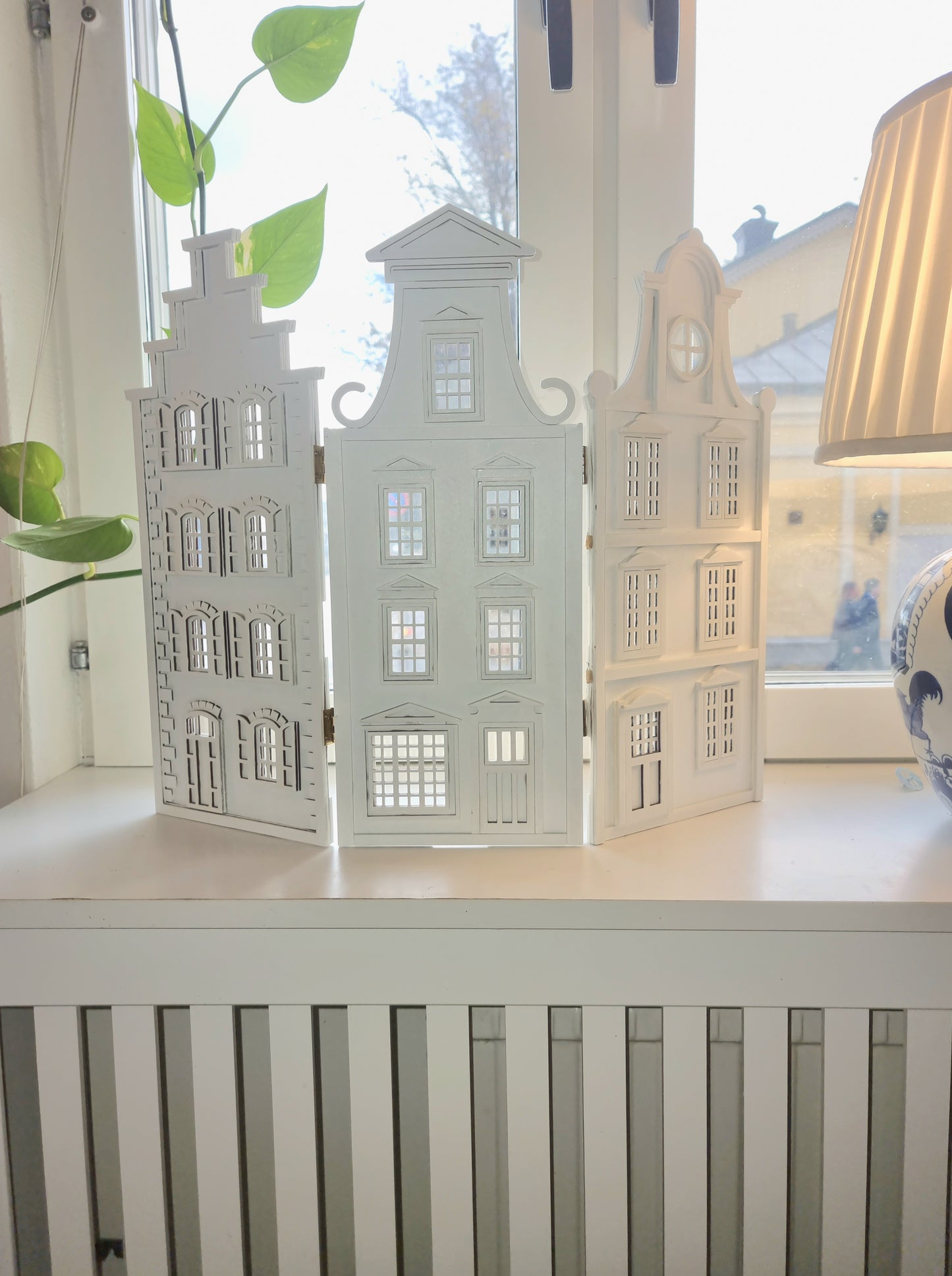 Vikskärm Hus - Modell 1