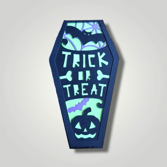 Halloween-Truhe - Süßes oder Saures