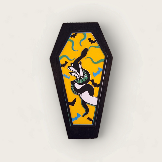 Halloween Sarg - Schlange