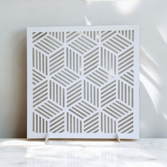 Sichtschutz Holz - Modell 9