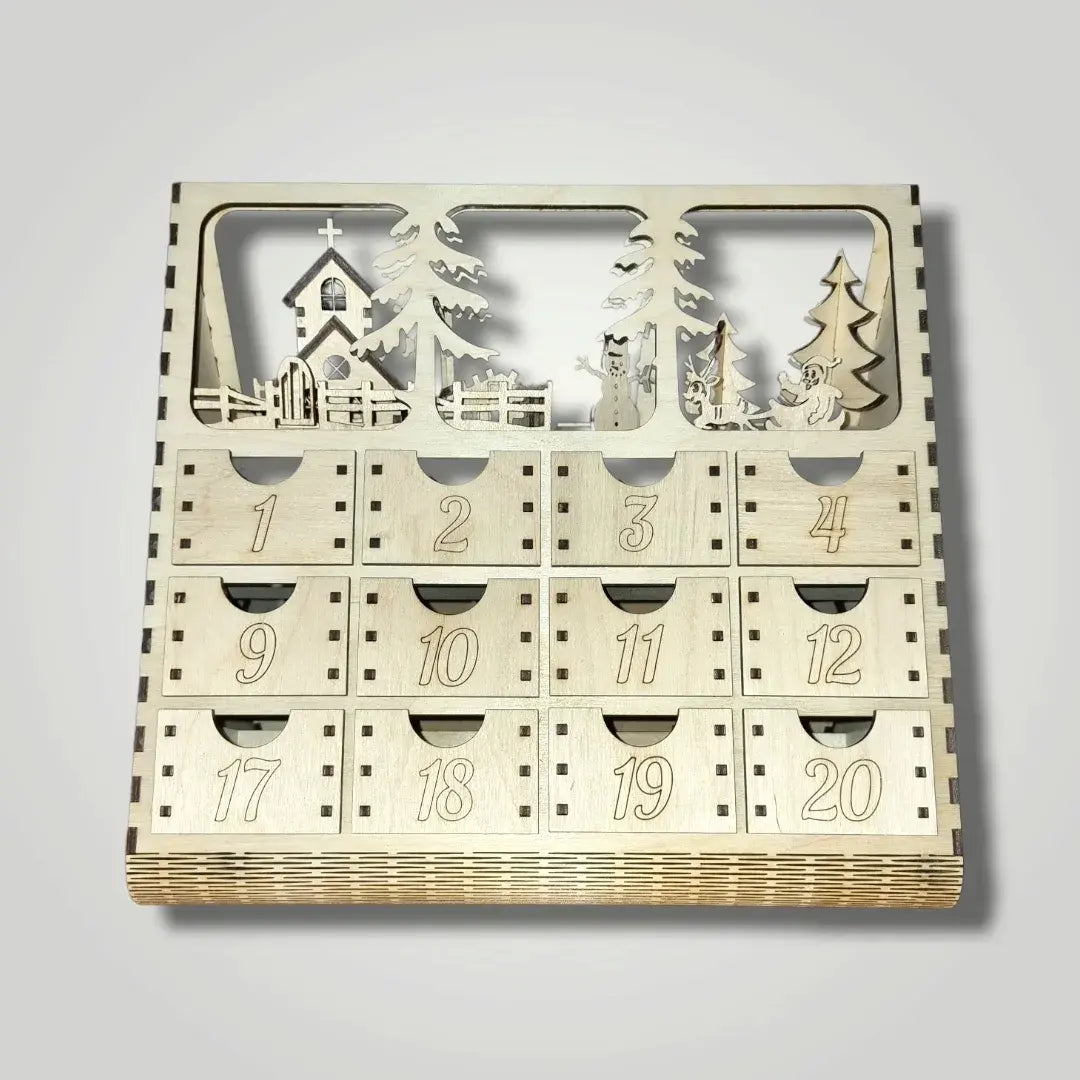Adventskalender Holz