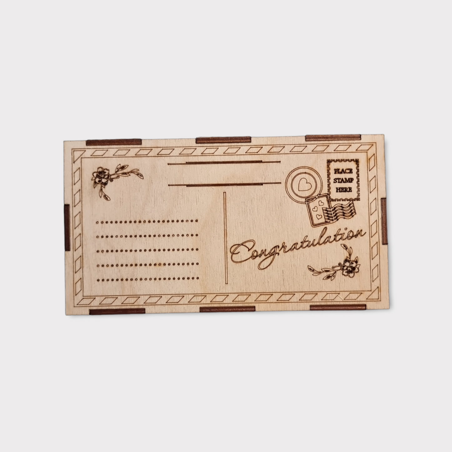 Geschenkbox Brief