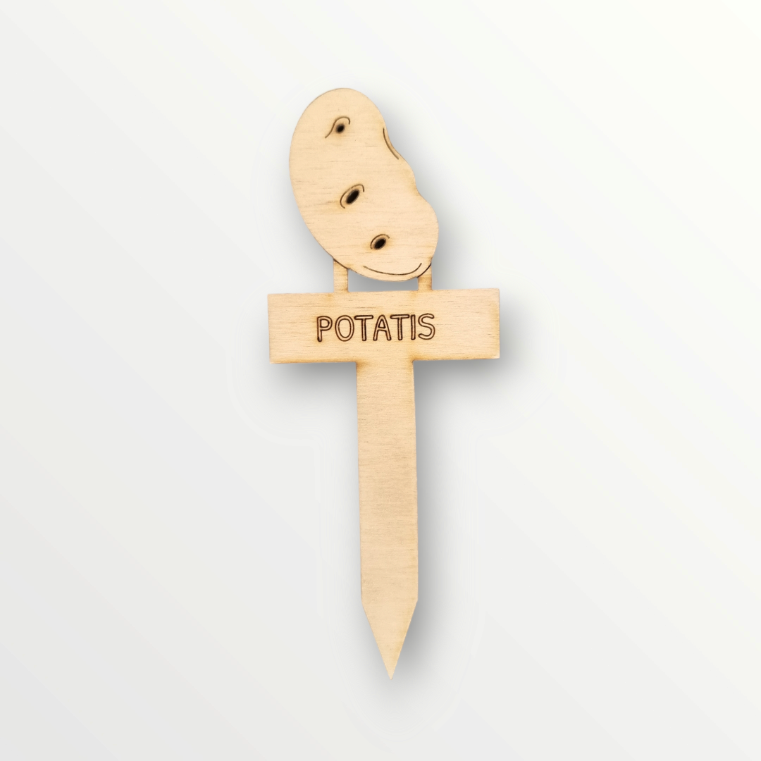Pflanzenetikett Kartoffel