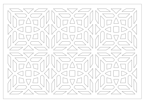 Insynsskydd Arvika - Special 58 x 40 cm