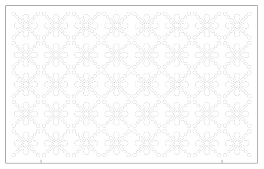 Insynsskydd Special - Modell 3 B=80 x H=50 cm