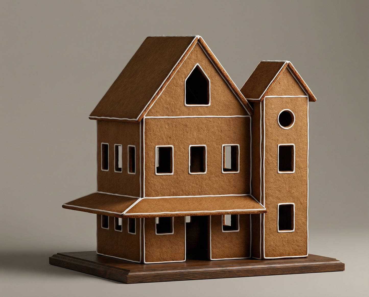 Lebkuchenhaus Modell 1 - Vorlagen