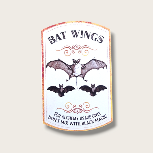 Stickers Halloween - bat wings