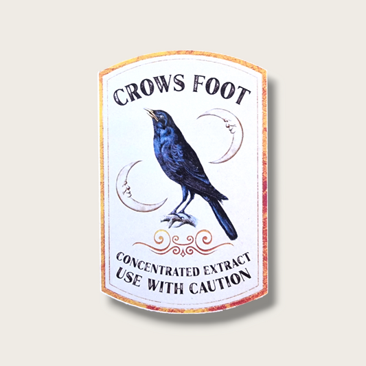 Stickers Halloween - crows foot