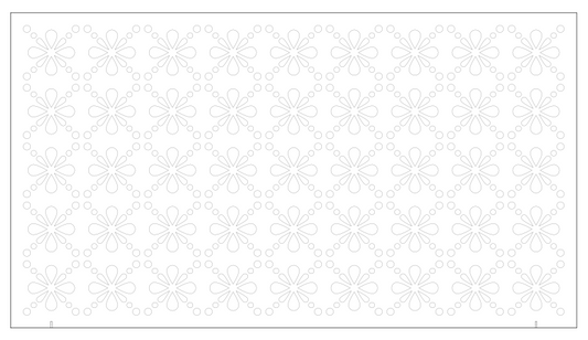 Blomskog Special - Bredd 90 x Höjd 50 cm