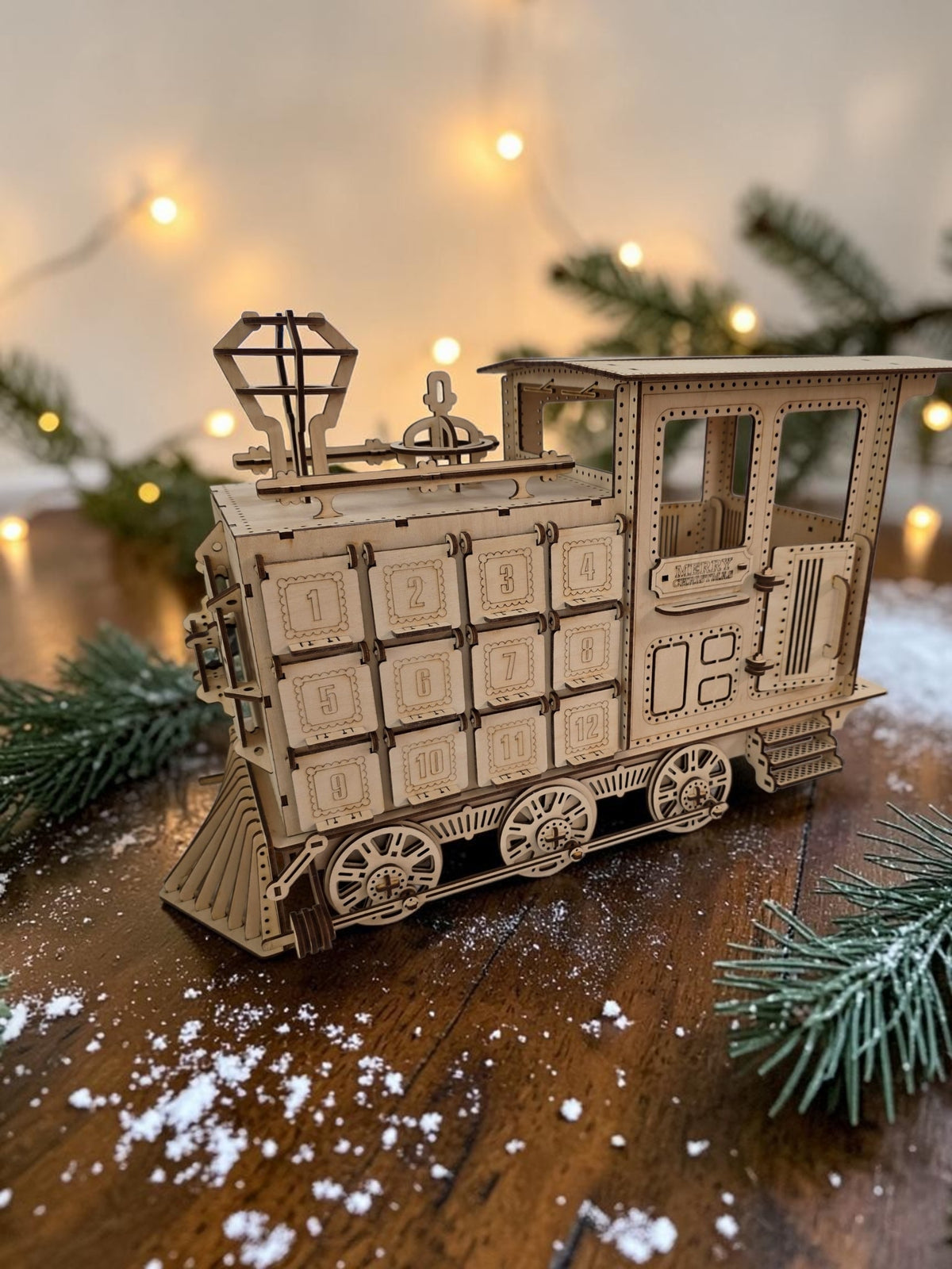Adventskalender tåg
